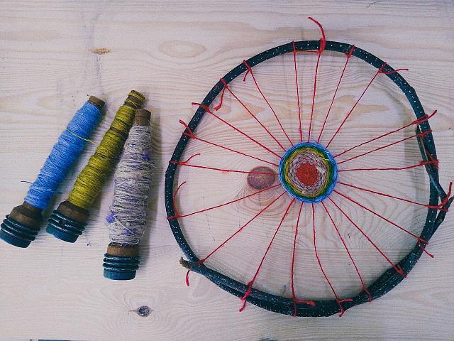 atelier tissage pour enfant