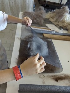 Ateliers feutre pour enfant à ADN Laine à Pressy sous Dondin (71220) en Bourgogne du Sud