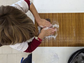Atelier halloween lanterne en feutre à ADN Laine, 71220 Pressy-sous-Dondin en Bourgogne du Sud 