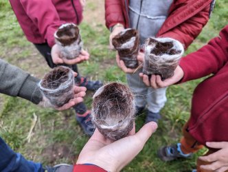 Atelier halloween lanterne en feutre à ADN Laine, 71220 Pressy-sous-Dondin en Bourgogne du Sud 