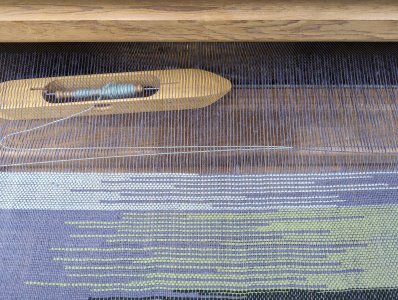 Stage de tissage Saori à ADN Laine, 71220 Pressy sous dondin, Bourgogne du sud