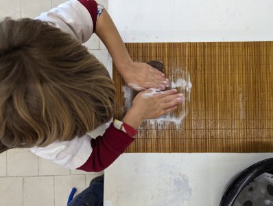 Atelier halloween lanterne en feutre à ADN Laine, 71220 Pressy-sous-Dondin en Bourgogne du Sud 