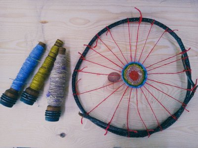 atelier tissage pour enfant