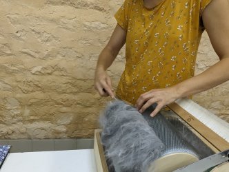 Stage de feutre à ADN Laine 71220 Pressy-sous-Dondin en Bourgogne du Sud 
